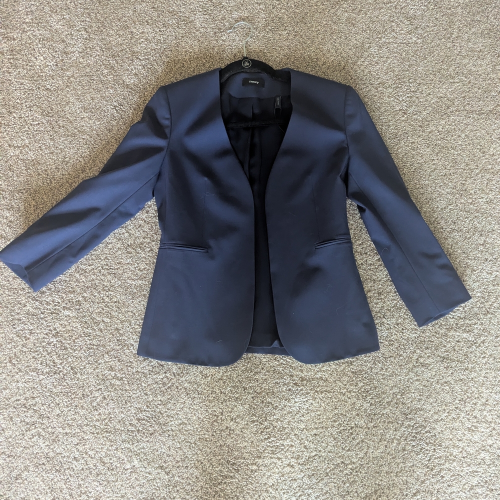 Theory Midnight Blue Women's Blazer